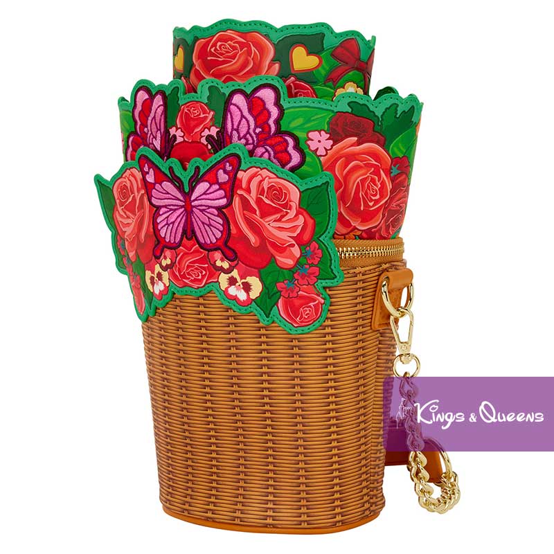 Loungefly Crossbody Bag Flower Bouquet Basket