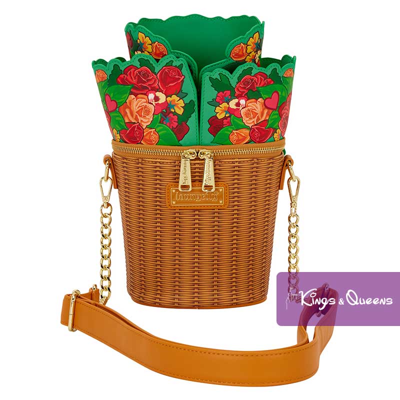 Loungefly Crossbody Bag Flower Bouquet Basket