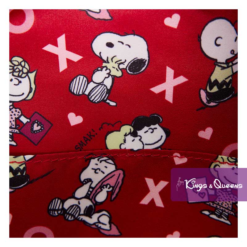 Peanuts Snoopy Woodstock Heart Loungefly Backpack Valentine