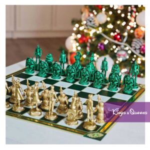Wicked Chess Set Universal Elphaba Glinda Noble Collection Tin Man Cowardly Lion Scare Crow
