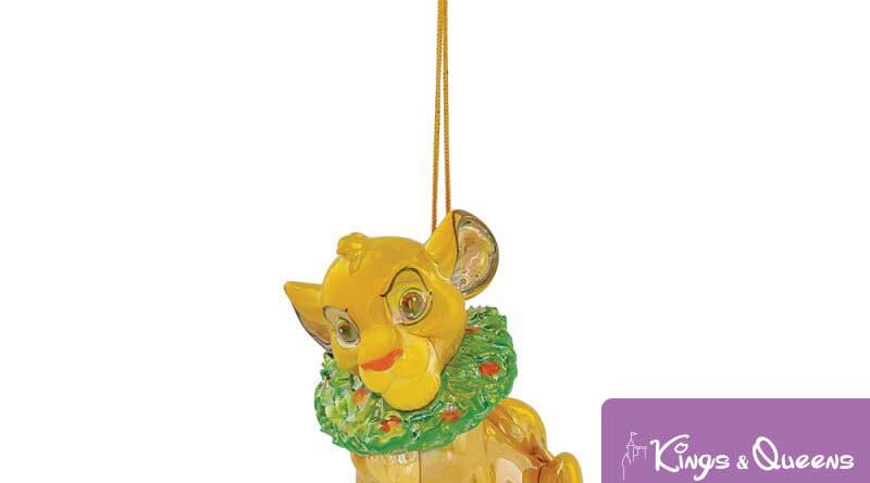 Disney Department 56 D56 Christmas Tree Hanging Ornament Simba Lion King 6019127