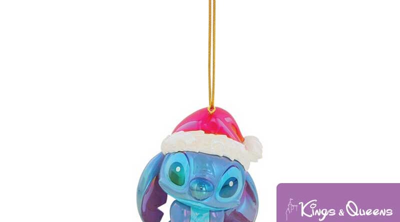 Disney Department 56 D56 Christmas Tree Hanging Ornament Stitch 6019125