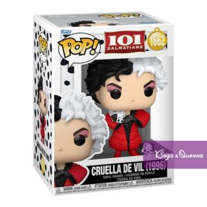 Disney Funko Pop 101 Dalmatians Villain Cruella de Vil Live Action 90257 1662