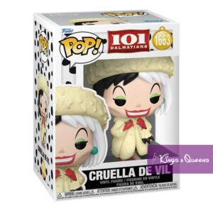 Disney Funko Pop 101 Dalmatians Villain Cruella de Vil Chase 90259 1663
