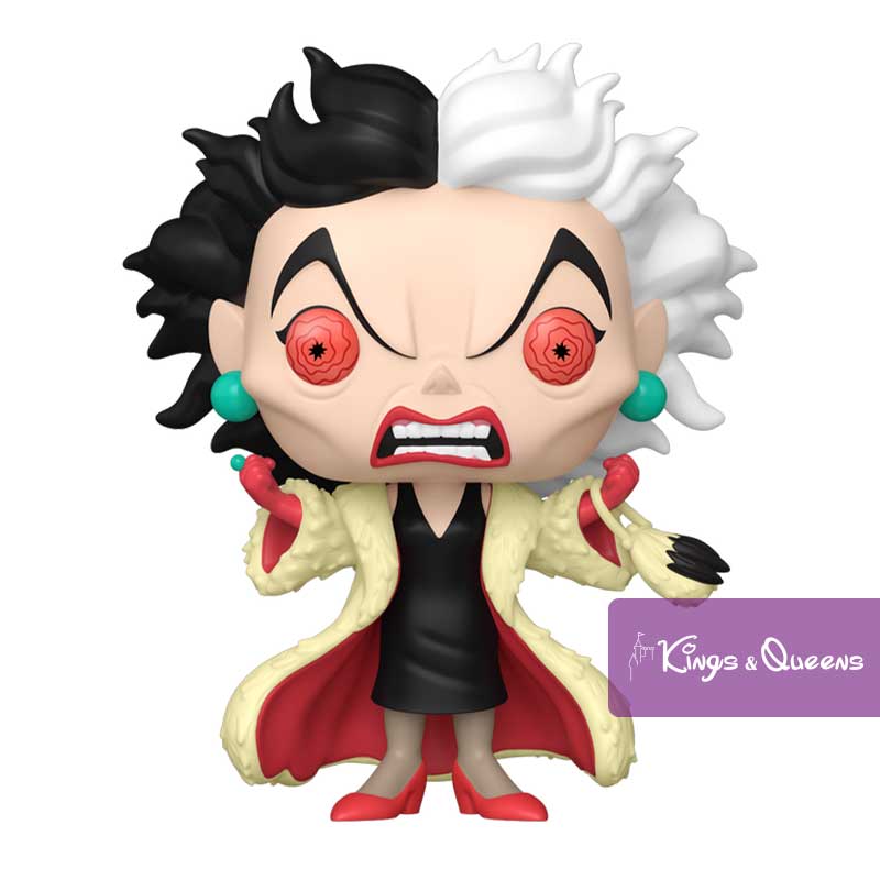 Disney Funko Pop 101 Dalmatians Villain Cruella de Vil Chase 90259 1663