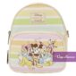 Disney Loungefly Convertible Backpack Crossbody Bag Mickey Minnie Donald Daisy Pluto Goofy WDBK1271