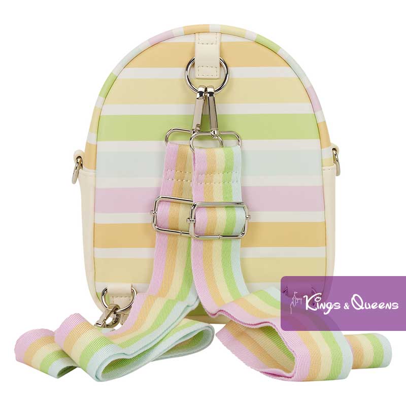 Disney Loungefly Convertible Backpack Crossbody Bag Mickey Minnie Donald Daisy Pluto Goofy WDBK1271