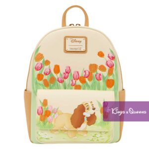 Disney Loungefly Backpack Lady Tramp Tulips WDBK2695
