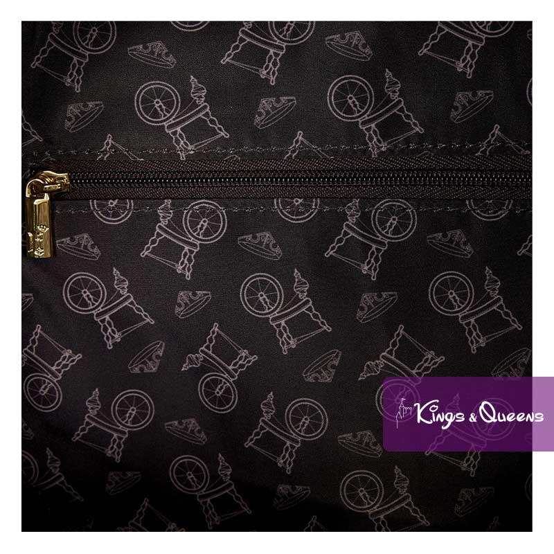 Disney Loungefly Backpack Sleeping Beauty Aurora Maleficent Spinning Wheel WDBK2697