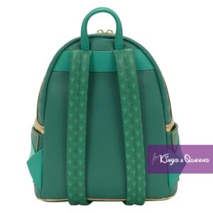 Disney Loungefly Backpack Princess Frog Tiana Dress Lotus WDBK4424