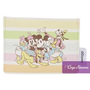 Disney Loungefly Card Holder Mickey Minnie Donald Daisy Pluto Goofy WDWA1384