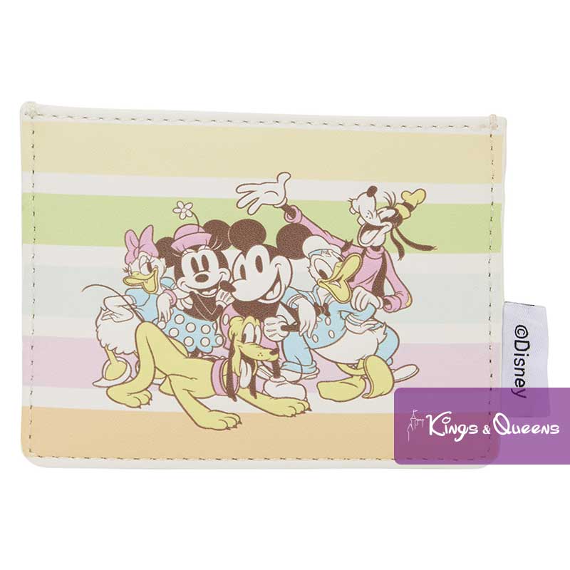 Disney Loungefly Card Holder Mickey Minnie Donald Daisy Pluto Goofy WDWA1384