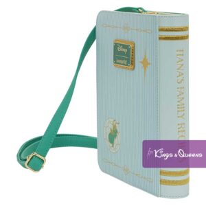 Disney Loungefly Crossbody Bag Princess Frog Tiana Recipe Book WDTB3467