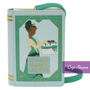 Disney Loungefly Crossbody Bag Princess Frog Tiana Recipe Book WDTB3467