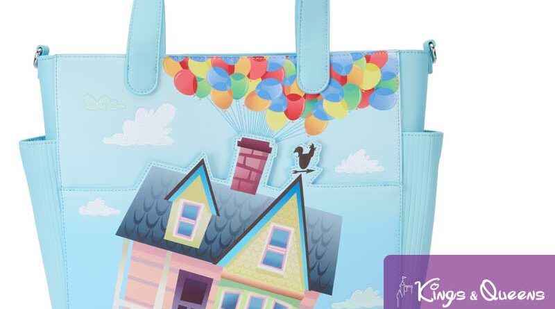 Disney Loungefly Handbag Tote Bag Backpack Pixar Up Balloon House WDTB3516