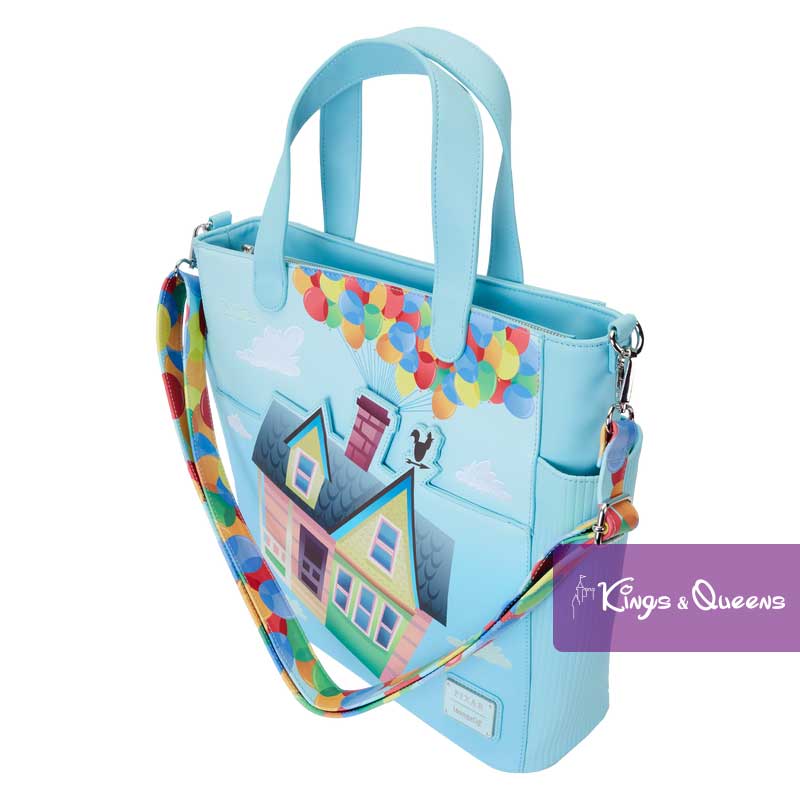 Disney Loungefly Handbag Tote Bag Backpack Pixar Up Balloon House WDTB3516