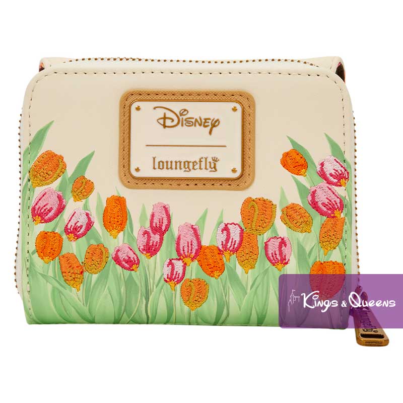 Disney Loungefly Wallet Lady Tramp Tulips WDWA2293