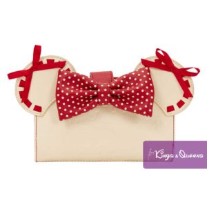 Disney Loungefly Wallet Minnie Rock Dots WDWA3555