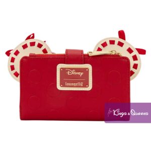 Disney Loungefly Wallet Minnie Rock Dots WDWA3555