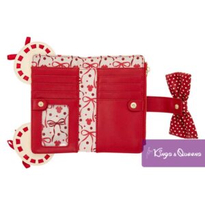 Disney Loungefly Wallet Minnie Rock Dots WDWA3555