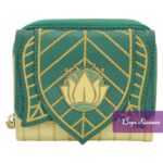 Disney Loungefly Wallet Princess Frog Tiana Dress Lotus WDWA3583