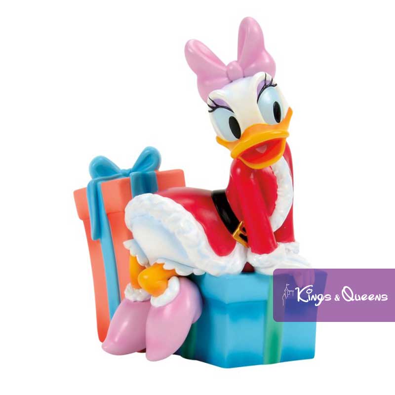 Disney Showcase Figurine Christmas Holiday Daisy Present 6017369