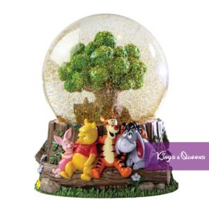 Disney Showcase Figurine Snow Globe Water Ball Winnie Pooh Tigger Eeyore Piglet 6018973