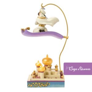 Disney Traditions Jim Shore Figurine Aladdin Jasmine Flying Carpet Magic In The Moonlight 6018727