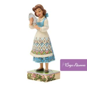 Disney Traditions Jim Shore Figurine Beauty Beast Belle Magic Mirror A Glimpse Within 6018925