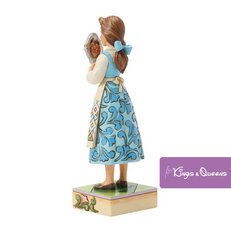 Disney Traditions Jim Shore Figurine Beauty Beast Belle Magic Mirror A Glimpse Within 6018925