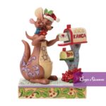 Disney Traditions Jim Shore Figurine Christmas Holiday Wish Kanga Roo 6018707