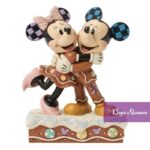 Disney Traditions Jim Shore Figurine Christmas Mickey Minnie Gingerbread Sugarcoated Sweethearts 6018705