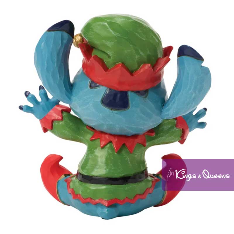 Disney Traditions Jim Shore Figurine Christmas Elf Stitch 6018715