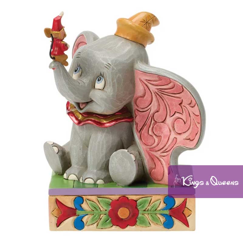 disney_traditions_jim_shore_dumbo_timothy_6018721_1 Disney Traditions Jim Shore Figurine Dumbo Timothy Big Ears Bigger Friendship 6018721