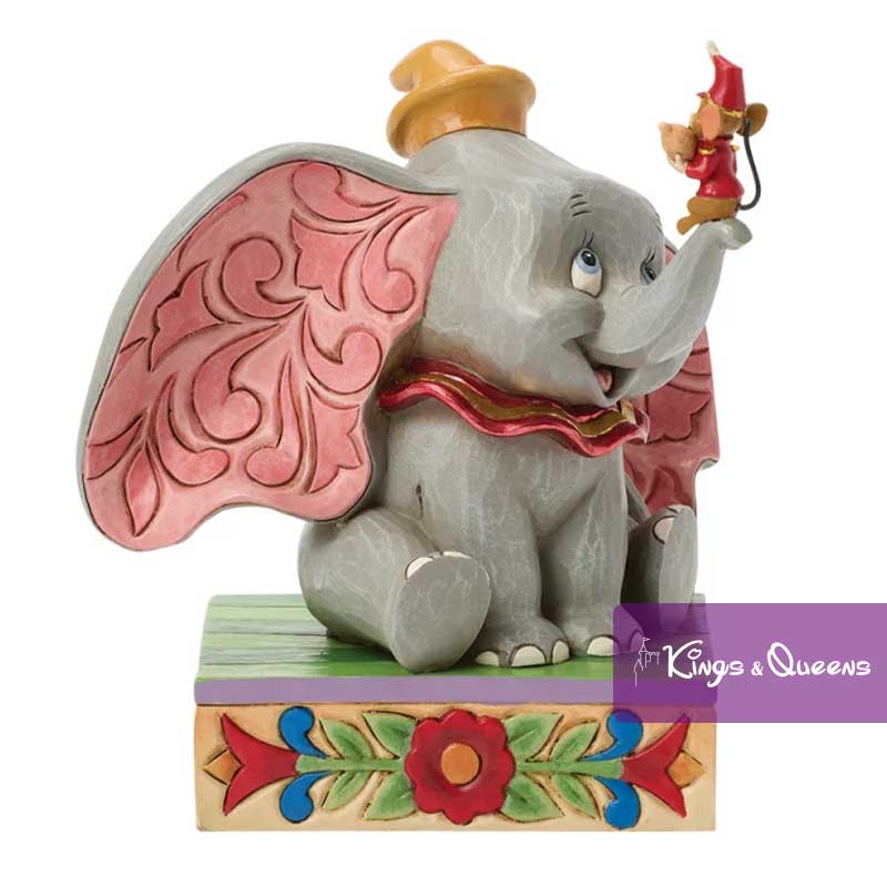 Disney Traditions Jim Shore Figurine Dumbo Timothy Big Ears Bigger Friendship 6018721