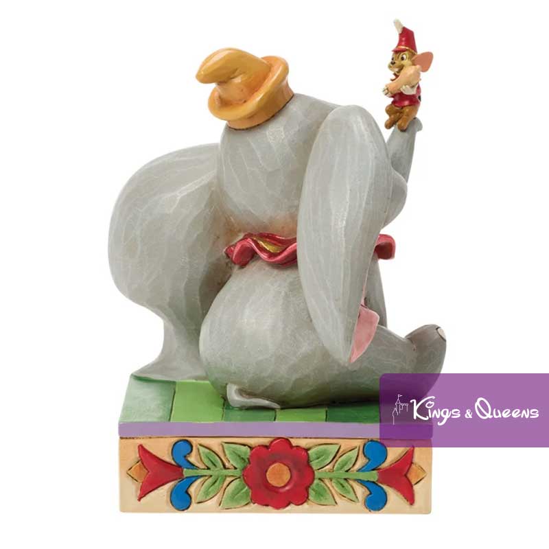 Disney Traditions Jim Shore Figurine Dumbo Timothy Big Ears Bigger Friendship 6018721