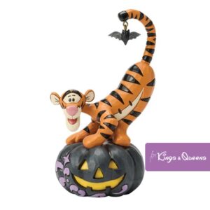 Disney Traditions Jim Shore Figurine Halloween Tigger Bat-Fastic Fun Pumpkin 6017944