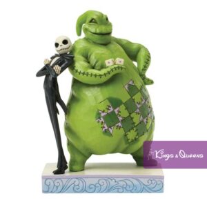 Disney Traditions Jim Shore Figurine Nightmare Before Christmas Jack Skellington Oogie Boogie One More Roll 6017934