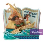 Disney Traditions Jim Shore Figurine Storybook Vaiana Moana Maui The Ocean Chose Me 6018928
