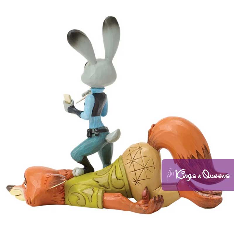 Disney Traditions Jim Shore Figurine Zootopia Zootropolis Judy Hopps Nick It's Called A Hustle Sweetheart 6018723