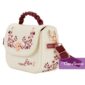 Loungefly Crossbody Bag Cream Red Flower LFTB0660