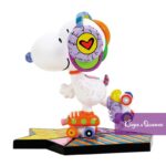 Peanuts Britto Figurine Snoopy Roller Skating 6019026