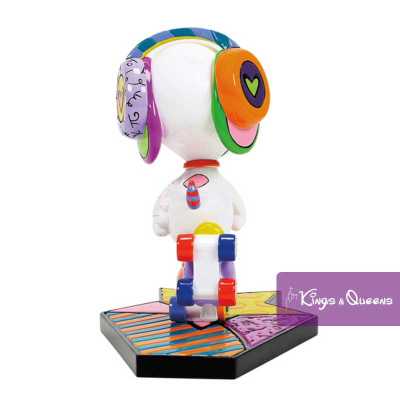 Peanuts Britto Figurine Snoopy Roller Skating 6019026