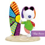Peanuts Britto Figurine Snoopy Surf Board Joe Cool 6019027