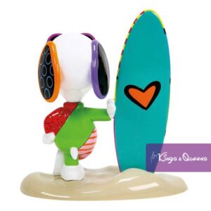 Peanuts Britto Figurine Snoopy Surf Board Joe Cool 6019027