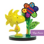 Peanuts Britto Figurine Snoopy Woodstock Flower 6019030