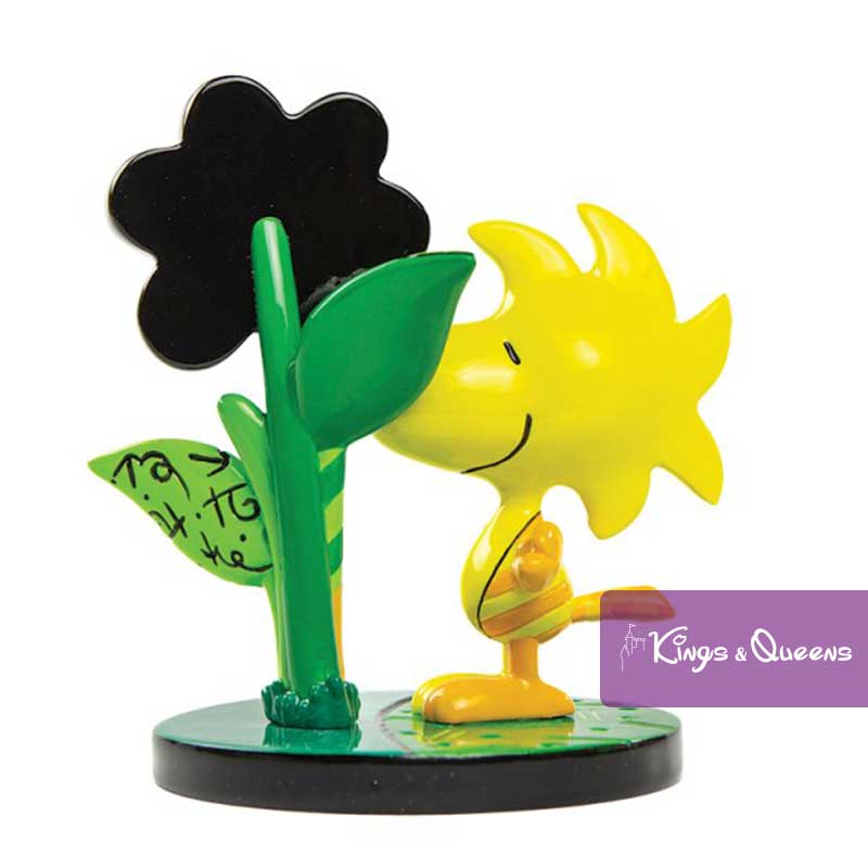 Peanuts Britto Figurine Snoopy Woodstock Flower 6019030