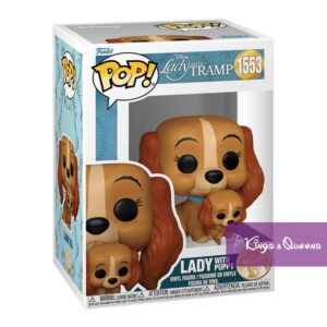 Disney Funko Pop lady Tramp Dog Pup Cocker Spaniel 83568 1553