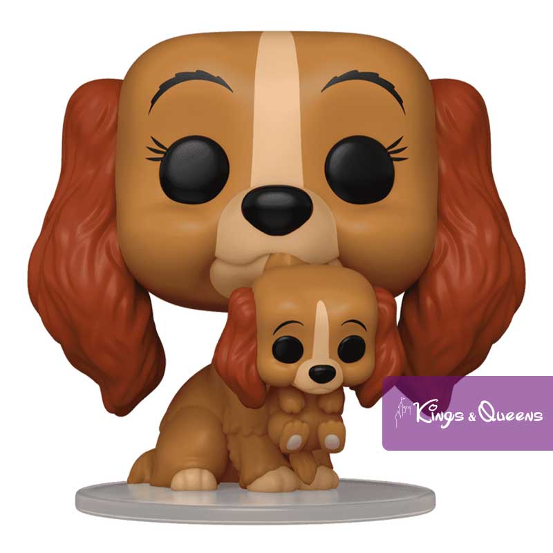 Disney Funko Pop lady Tramp Dog Pup Cocker Spaniel 83568 1553