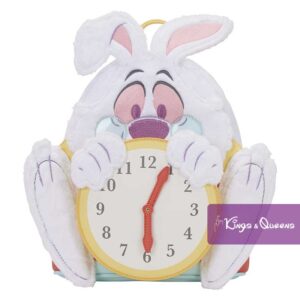 Disney Loungefly Backpack Alice Wonderland White Rabbit WDBK4422